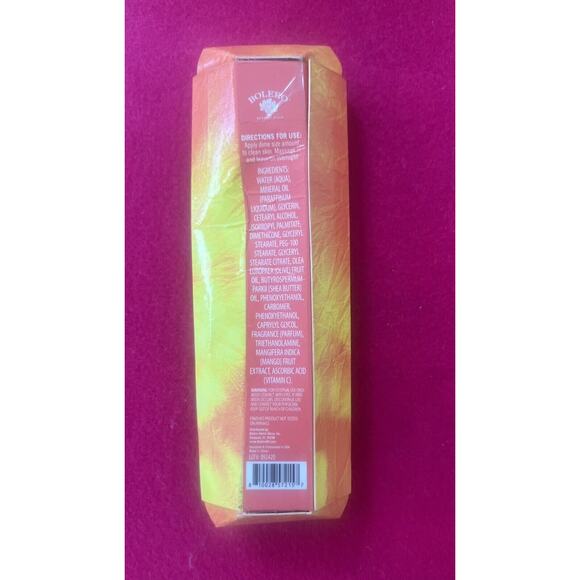 Bolero Beverly Hills Mango+Vitamin C Overnight Detox Cream. 0.5 oz. NIB - Picture 2 of 2